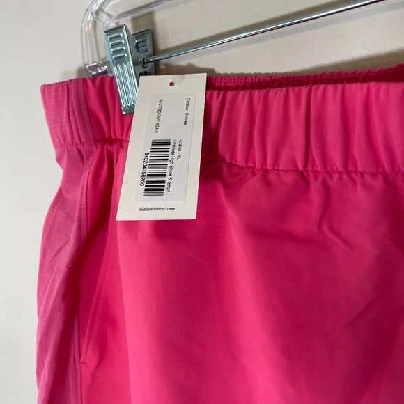 NWT Outdoor Voices Mens Linerless High Stride 5" Short Azalea - Picture 7 of 9